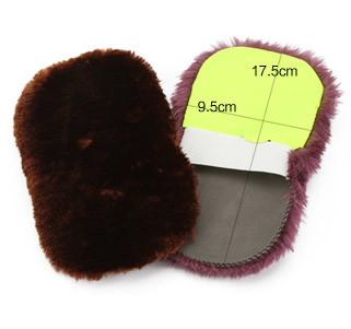Portable Leather Polishing Cloth , Cashmere Shoe Care Products 17 . 5 * 9 . 5CM