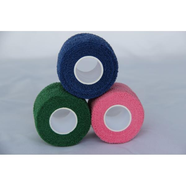 Del rasgón uno mismo a mano - abrigo elástico del vendaje del algodón adherente