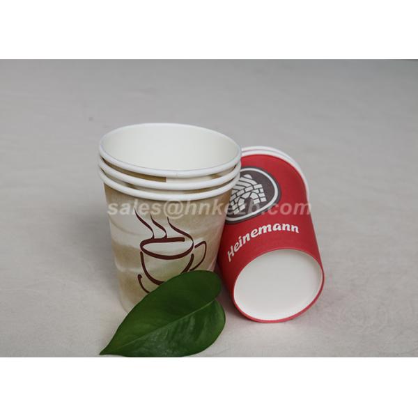 4OZ - 22OZ Custom Printed Coffee Paper Cups With Sleeve For Milk / Espresso