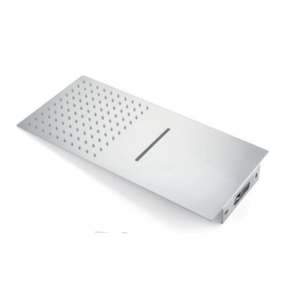 Bathroom Faucet Accessories Concealed Ceiling Rainfall Panel Square Shower Mixer Head