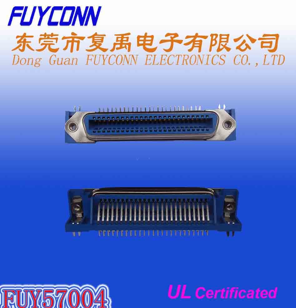 Разъём-розетка 50 Pin PCB Centronic прямоугольное с замком доски