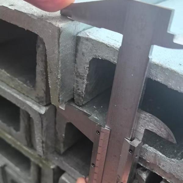 Carbon Structural C Channel Steel With Fluted Section For Construction And Machinery