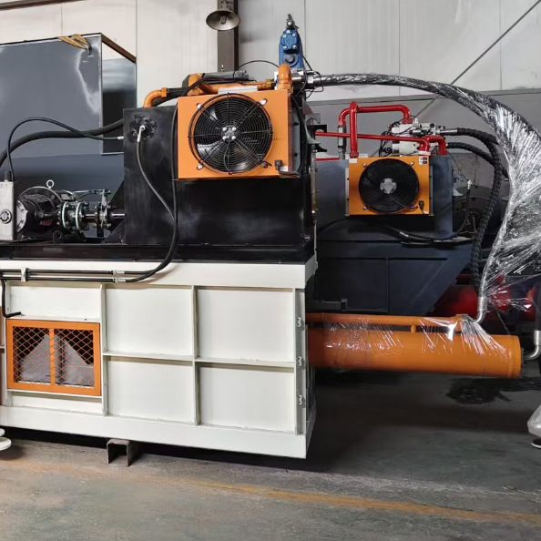 New Automatic Paper Baler Hydraulic Waste Compactor With 20-80 Tons Compression Force