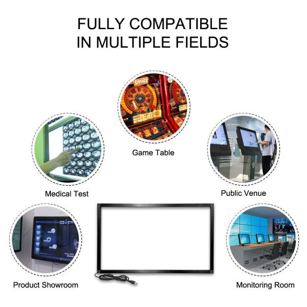 Professional Infrared Touch Screen with 8ms Response and DC 5V Power for Multi-Touch Applications