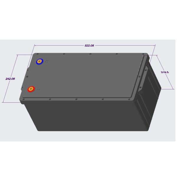 36V 100AH Lithium Marine Batteries Long Lasting Fast Charging Lithium Ion Marine Battery