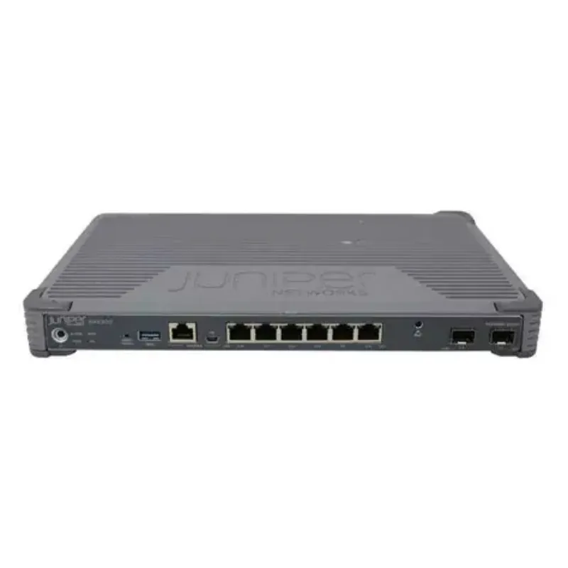 Juniper SRX4120 Firewall Security Gateway with 100GbE High-Density Ports, Dual SSD Redundancy & 1U Rack-Mount Design