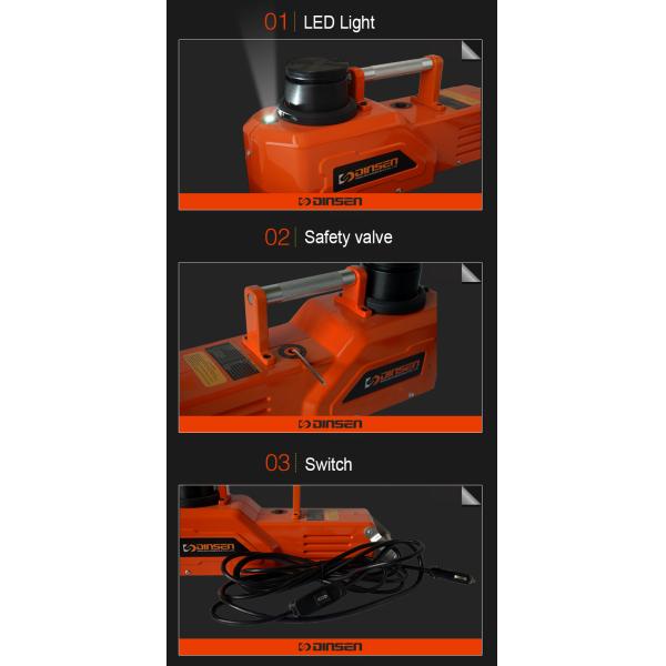 24 положения Джек вагонетки 15 тонны вольта бесшнуровых регулируемого с предохранительным клапаном