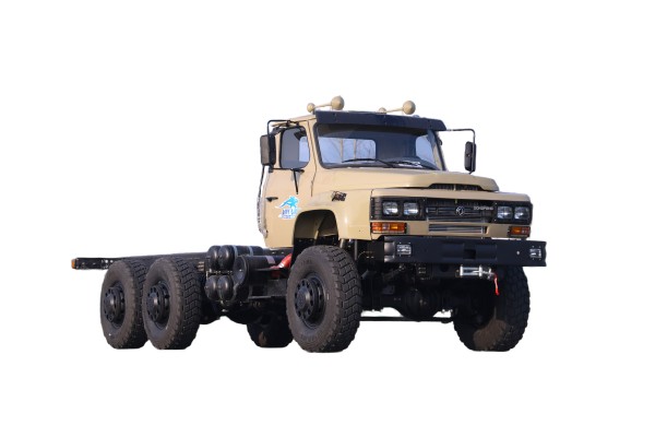 All-Wheel Drive 25-Ton Off-Road Special Vehicle Chassis Modification _ 6*6 Truck Chassis Sales and Customization _ 260HP 6x6 Off-Road Chassis