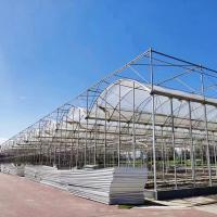Estufas agrícolas poli-túnel com plástico resistente aos raios UV