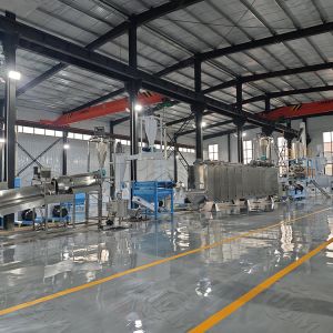 CE & ISO Fish Food Extruder Machine / Dog Food Maker Machine 80kw 120-150kg/Hour