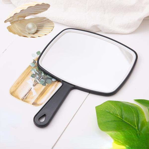 Extra LOGO Yes Small Hand Mirror Compact Custom Dressing Makeup Handheld Held for Daily