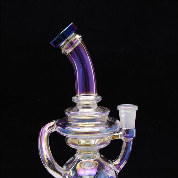 8 Inch Oil Rig Glass With 14mm Quartz Banger Nail Glass Smoking Pipes Glass Bong