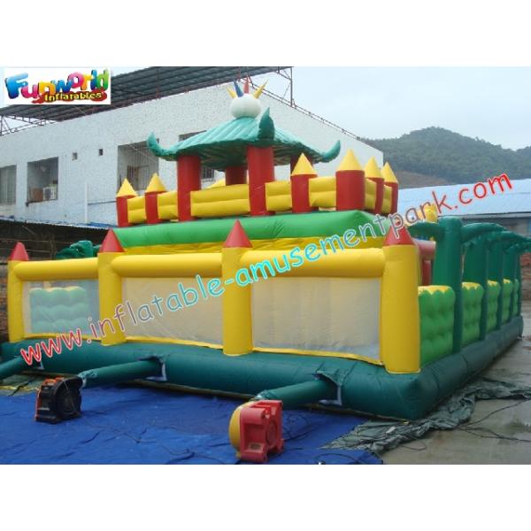 Цветастые напольные гигантские раздувные игры тематического парка/игрушки водоустойчивые