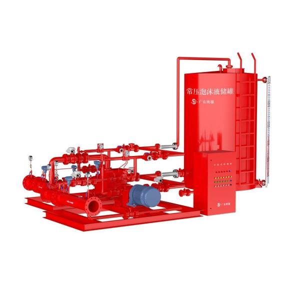 PHP64/100/120/160/220 Foam Bladder Tank Fire Suppression System with DN150 Foam Pump
