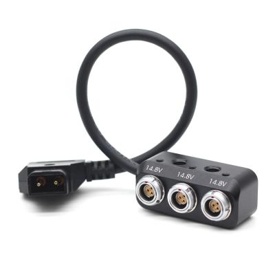15CM D Tap Power Cable To RS 3 Pin Female For Fischer Camera