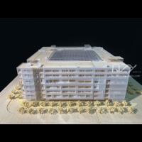 Huayi 1/200 Modèle d'architecture d'impression 3D coupé au laser Modèle de section du PHBS de Shenzhen