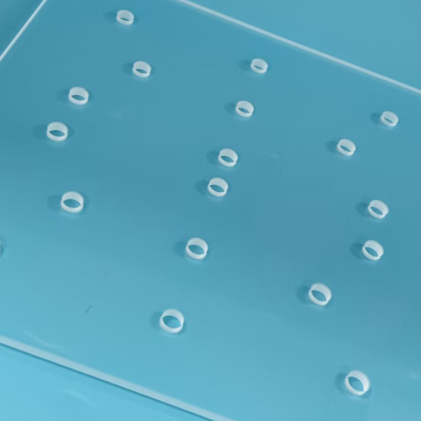 Standard Dimension Quartz Glass Sheet Ultra High Flatness For 9 Inch Wafer