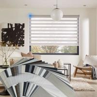 100% Poliéster Janela de dia e noite para a casa Motor Elétrico Opções Decorativas pull down sombras