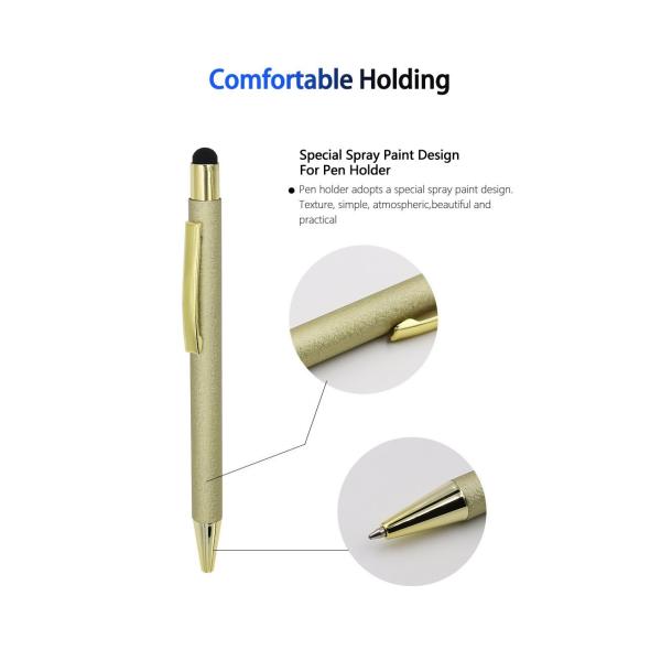 Glitter Press Style stylo-plume à bille à écran tactile