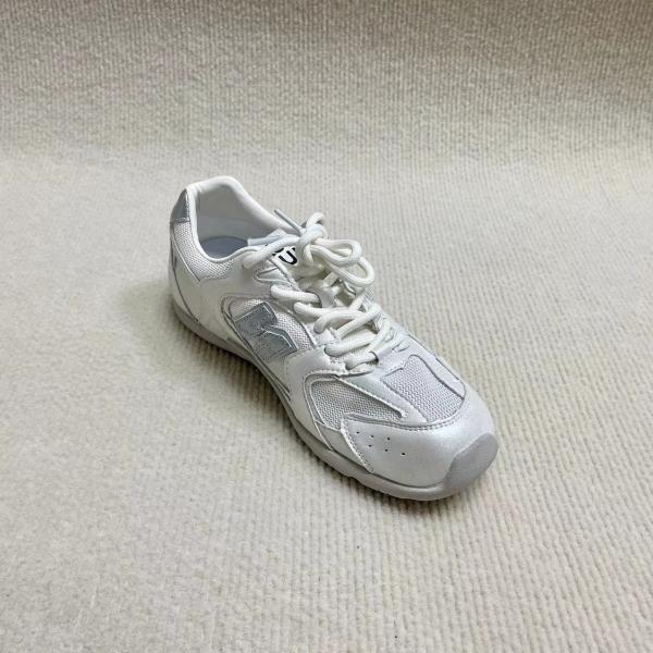 Women N-word flat running shoes breathable and casual with net surface