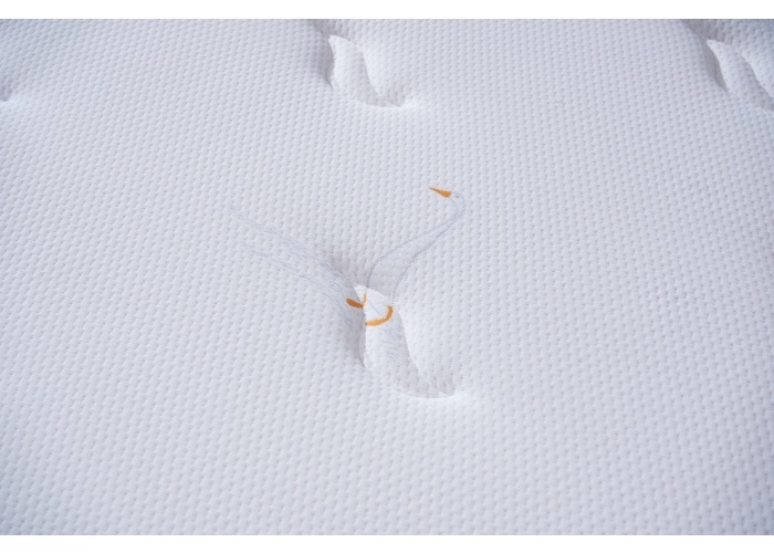 Breathable 3D Fiber Filling Pocket Spring Mattress  Thick High Density Knit Fabric 