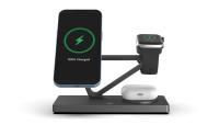T216 Soporte de cargador rápido inalámbrico Relojes Apple y Samsung Cargador 15W/10W/7.5W/5W Luz nocturna incorporada