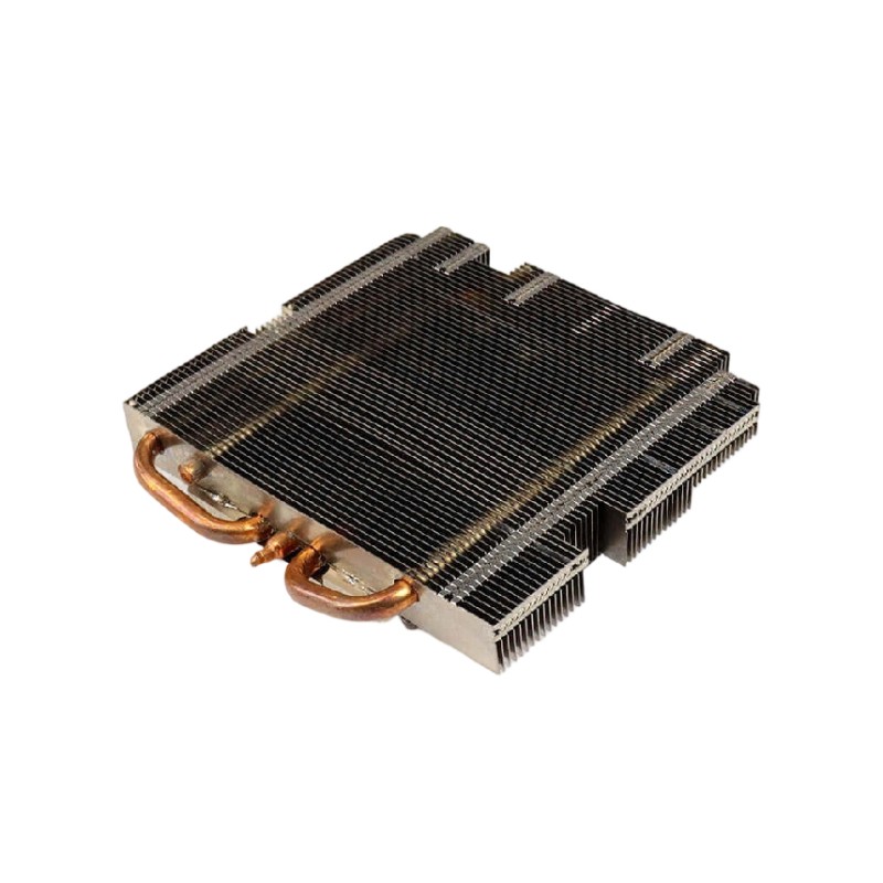 Custom Multi Heat Pipe Stacked Fin Heat Sink Module High Power Cooling Solution for Servers Gaming Consoles AIO PCs