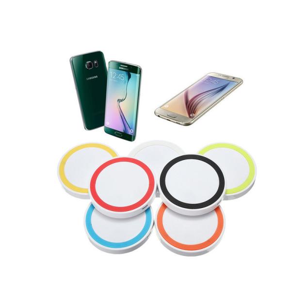 Colourful QI Wireless Power Bank Portable Wireless Cell Phone Charger