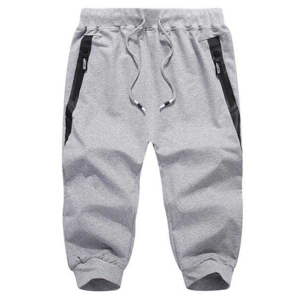 Midweight Plus Men Mesh Shorts Worsted Breathable Knitted Outdoor Men'S Pants