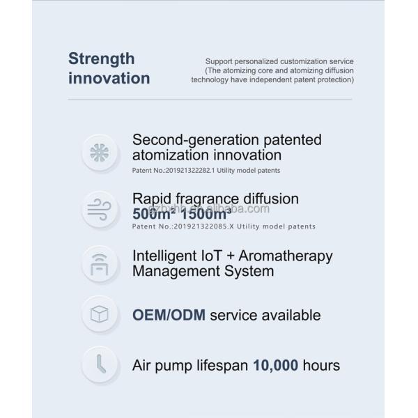 Hotel Aroma Reed Diffuser Bottle Electrostatic Wall Plug in Diffuser Fragrance