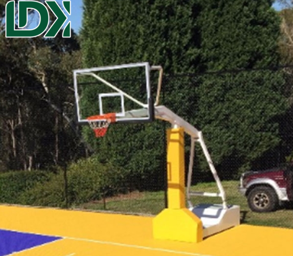 Outdoor 2.25m Aerial Basketball System Stand Hoop Portable Basketball System