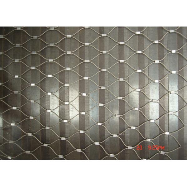 Балюстрада сетки кабеля нержавеющей стали 7 X19 ограждая Infill поручня