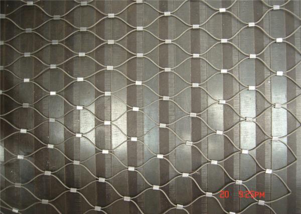 Câble Mesh Balustrade Fencing Handrail Infill de l'acier inoxydable 7 X19