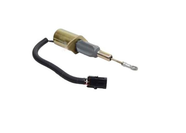 Small Size Cummins Diesel Engine Stop Solenoid 12V 3934174 / 24V 3934177