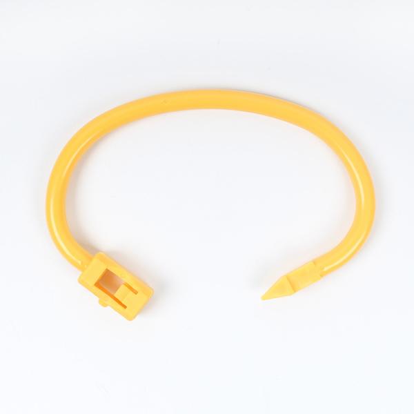82mm Long Lasting Perment Bull Nose Ring In Yellow For Nose Piercing
