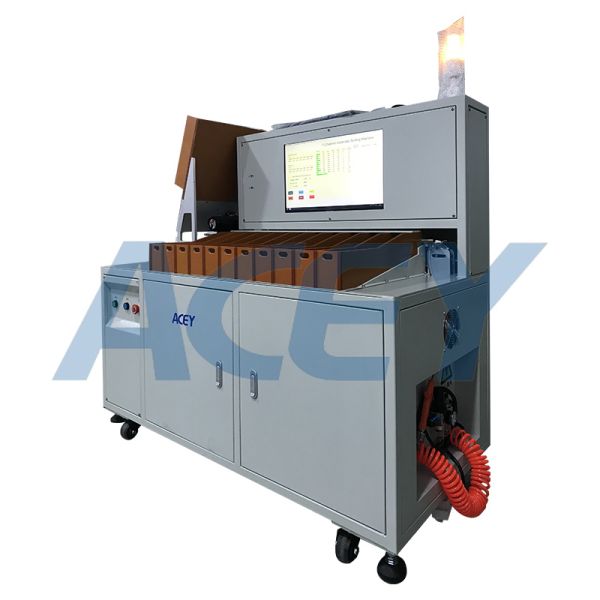 11 Channel Lithium Battery Sorting Machine Sorter For Cylindrical Cell