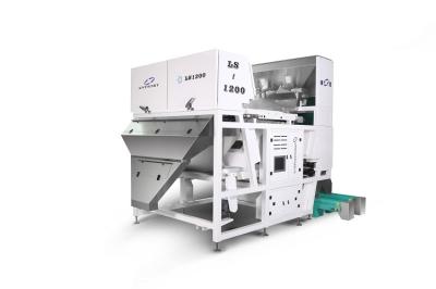 Peanuts / Raw Cashew Nut Sorting Machine , Belt Type Color Sorter Multifunctional