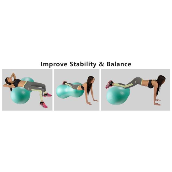 FitPAWS TRAXPeanut Dog Stability Ball