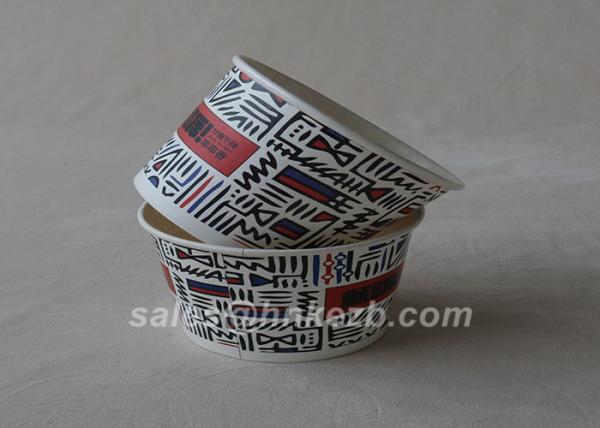 Unfolded 12oz Disposable Paper Cups Single / Double / Ripple Wall For Ice Cream