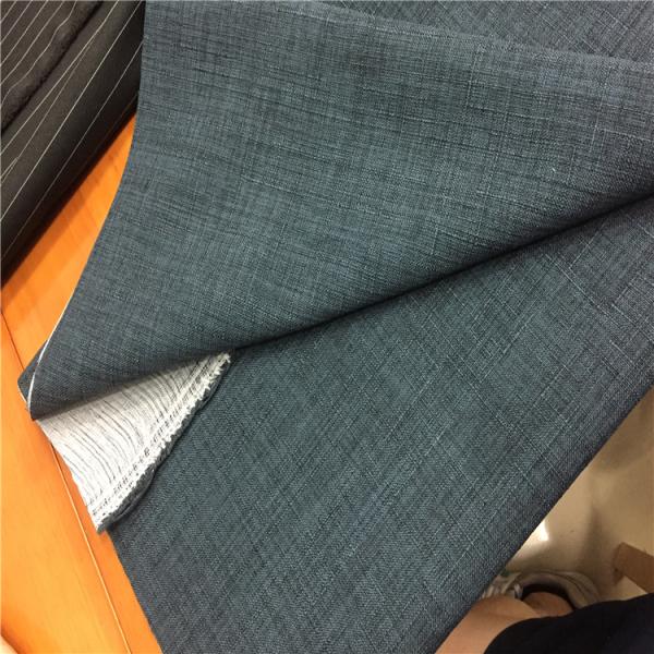 19181-014 Tejido Suede Poliéster Jacquard Linen como Tejido para el Hogar Casco de almohada textil