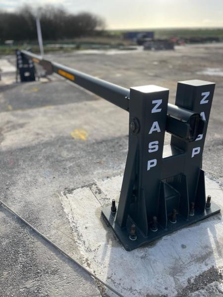 Portão de feixe ascendente de alto nível de segurança para ambientes seguros