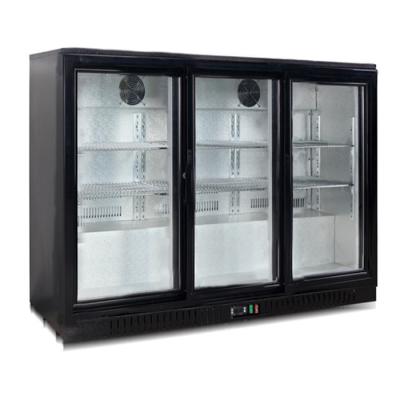 Glass Door Konor 330L Under Counter Bar Fridge For Hotel