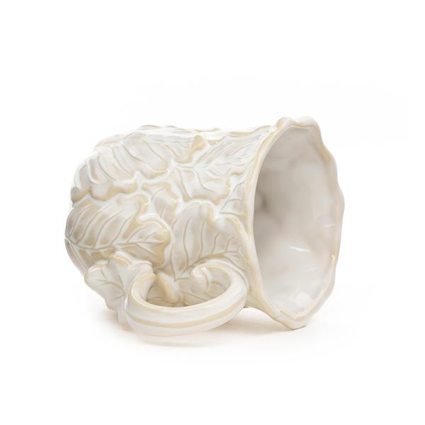 Gardening Mugs White Garden Harvest Mug Ceramic Mug With 3d Reactive Glaze