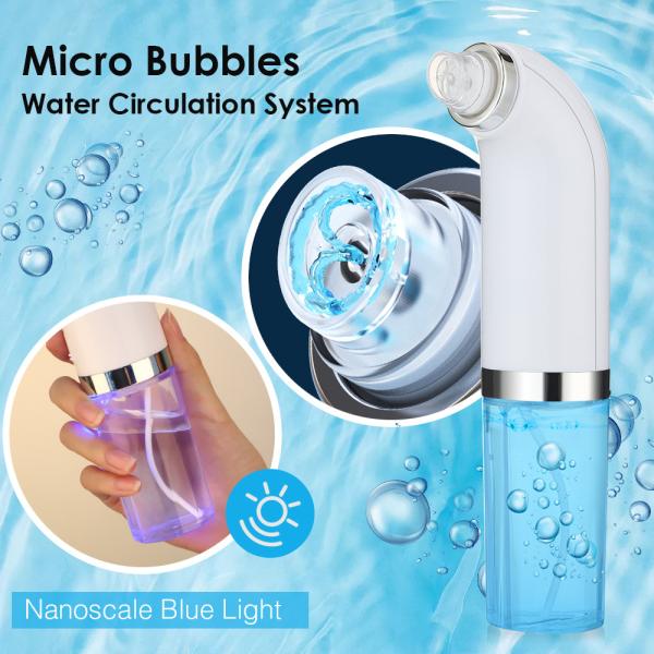 Vacuum Suction Blackhead Remover Pore Cleaner for Face Cleaning and Acne Removal Kit