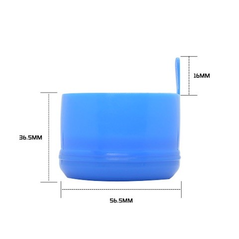 Крышка качества еды пластиковая пакуя материальная для бутылки с водой 18.9L 19L 5 галлонов