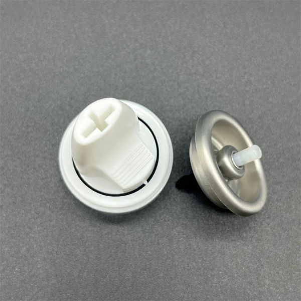 Eco-Friendly Refillable Hair Mousse Dispensing Nozzle for Sustainable Salons and Brands with Customizable Locking Mechanism