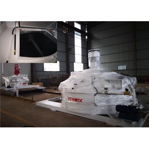 Construction Site Industrial Concrete Mixer 750L Refractory Glass Mixing