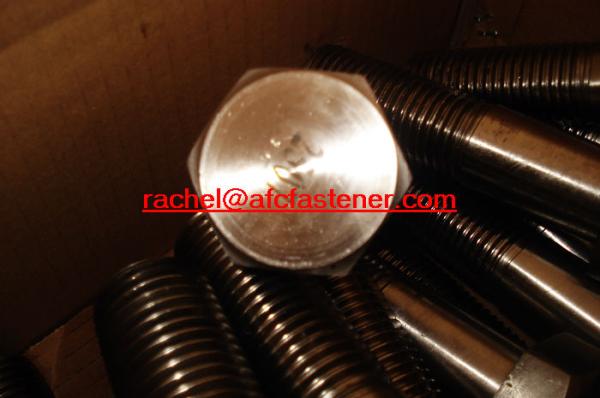 Inconel625 Hex bolt    GH3625 GH625 W.Nr 2.4856 NA21 UNS N06625 bolt NiCr22Mo9Nb