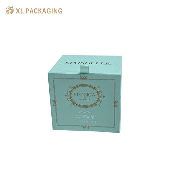 Cajas de embalaje para velas de regalo de cartón con impresión de lujo XL, embalaje de envío, cajas personalizadas con colores vibrantes para velas