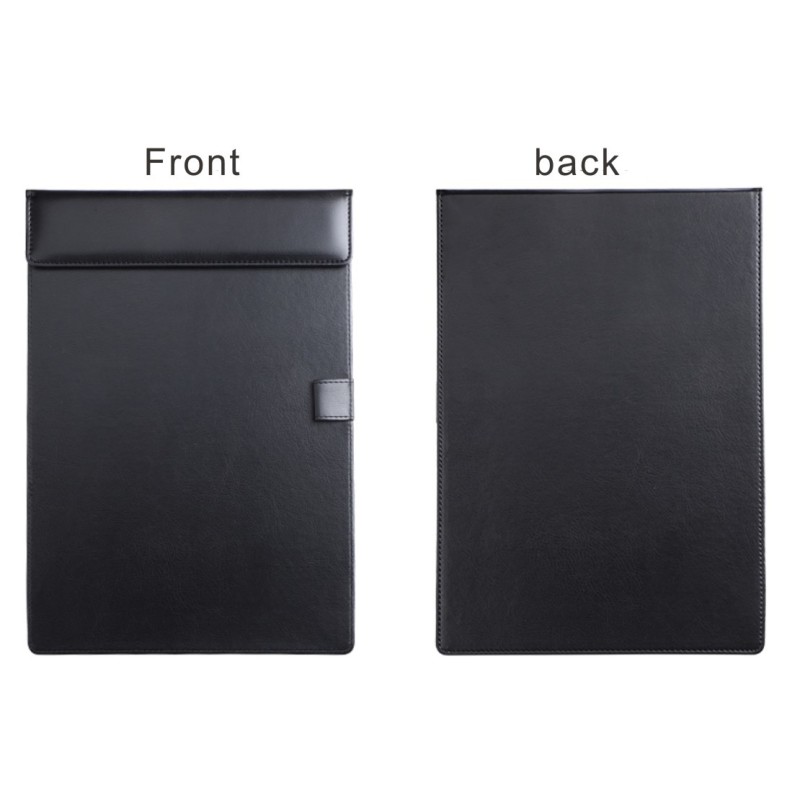 ODM Lightweight Leather Business Portfolio Folder Writing Clipboard For Documents Files